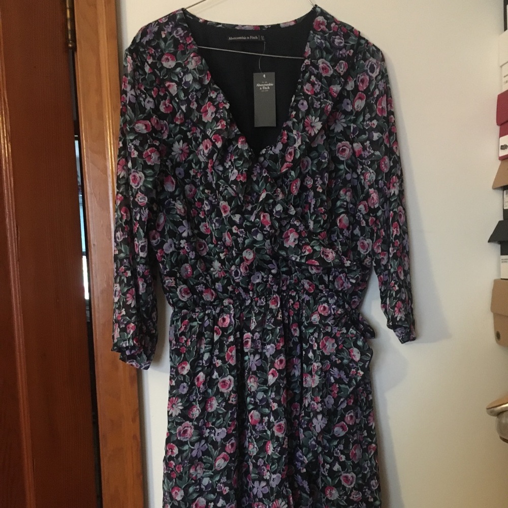 Abercrombie floral print dress
